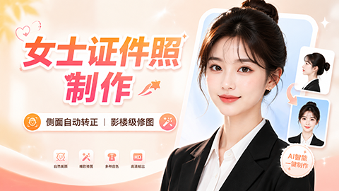 女士证件照